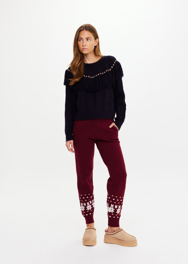 CLARA TASSLE KNIT SWEATER