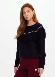 CLARA TASSLE KNIT SWEATER