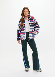 HARLOW FLEECE ZIP THROUGH