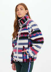 HARLOW FLEECE ZIP THROUGH