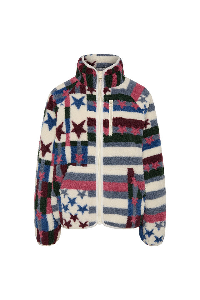 HARLOW FLEECE ZIP THROUGH