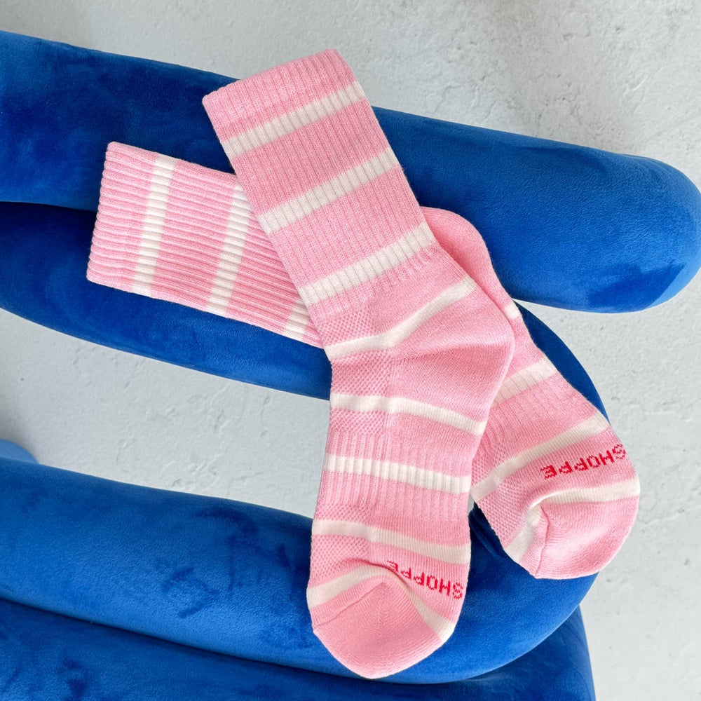 
                      
                        Striped Boyfriend Socks
                      
                    