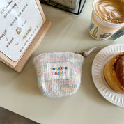 Mini Plush Makeup Bag