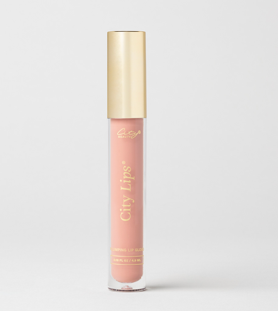 City Lips® - Plumping Lip Gloss - Pink Nude - Opaque