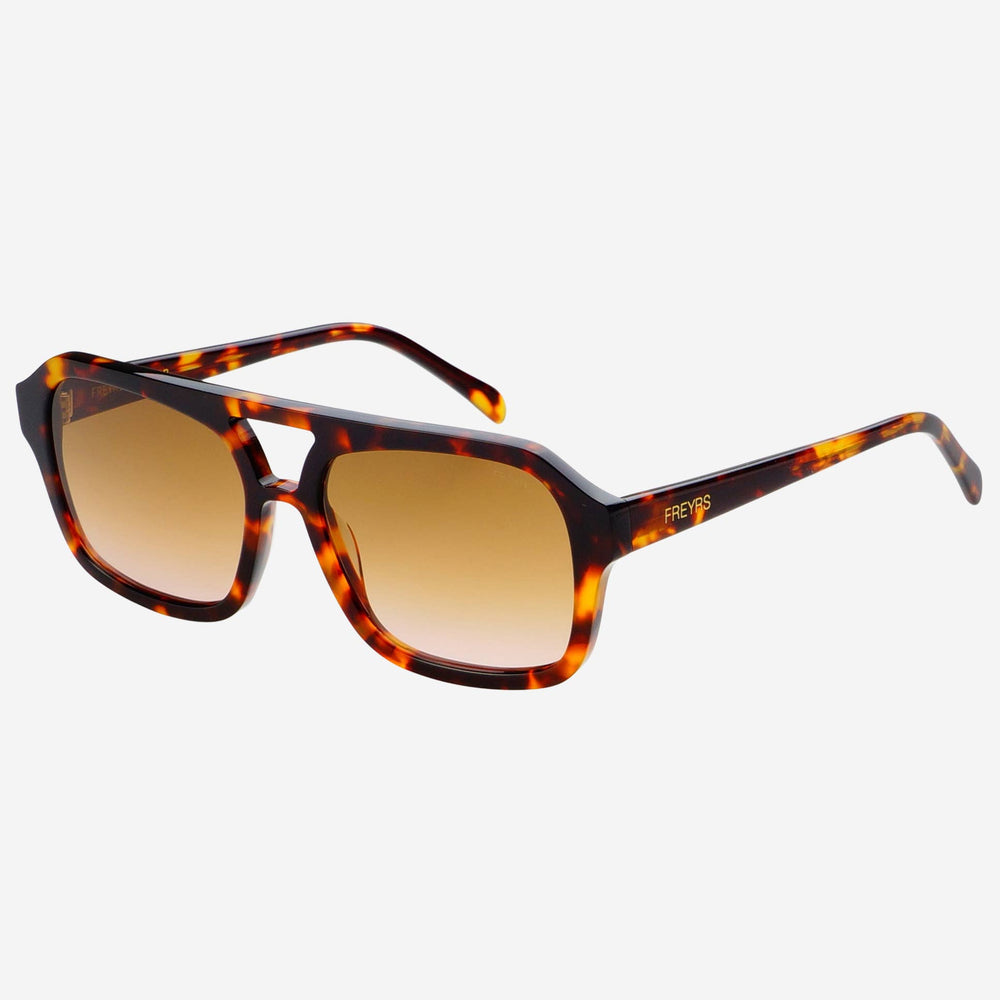 
                      
                        Havana Acetate Aviator Sunglasses
                      
                    