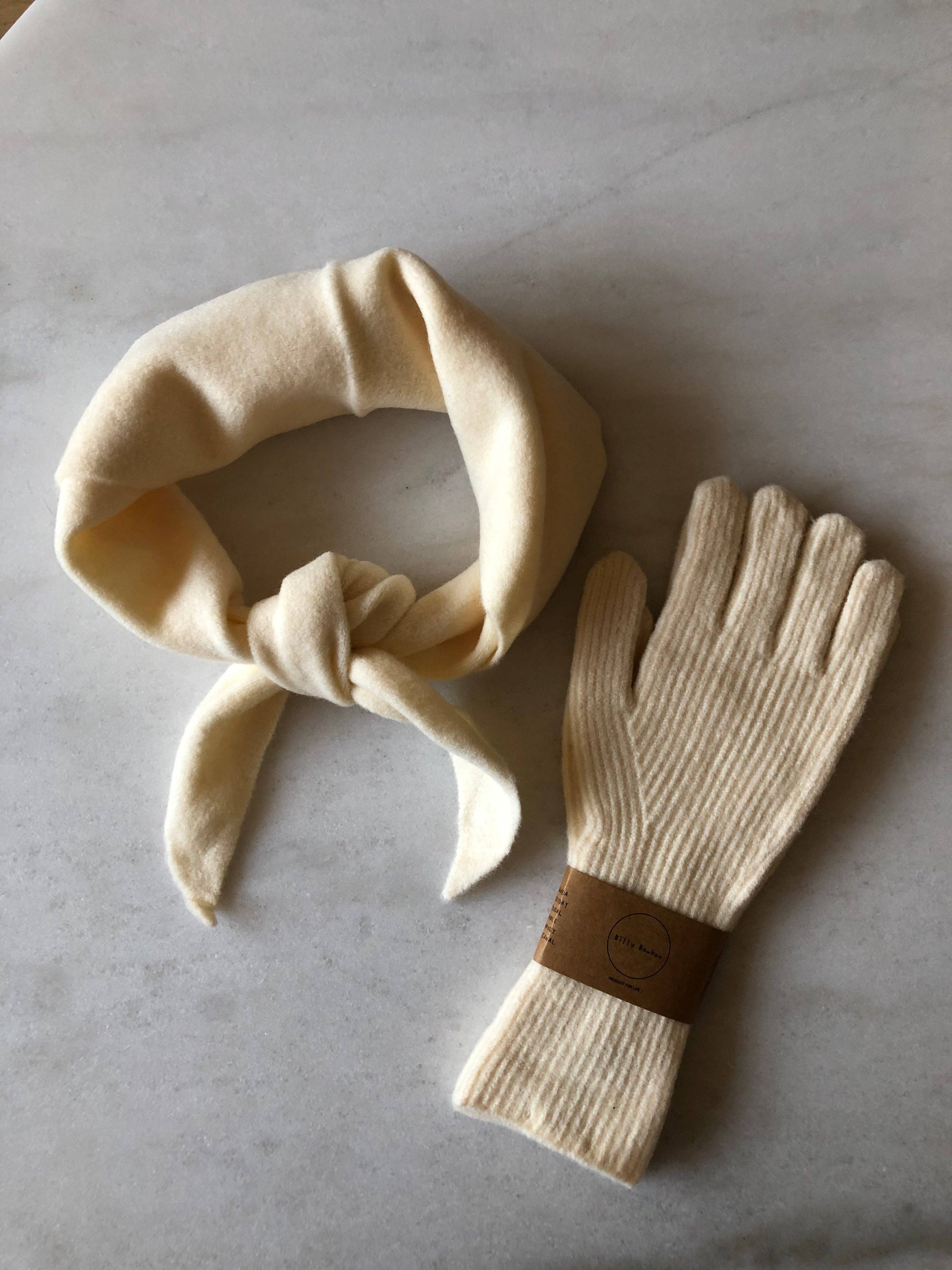 FUZZY WOOL TOUCH SCREEN GLOVES