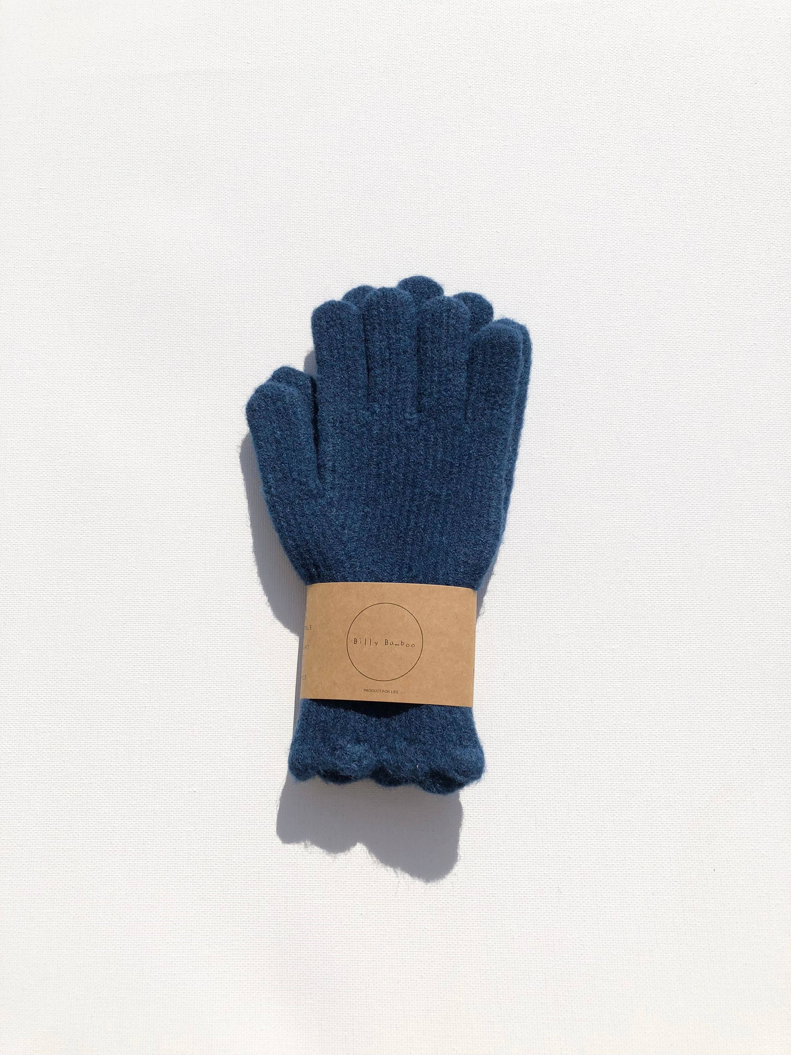 Fuzzy Wool Touch Screen Glove