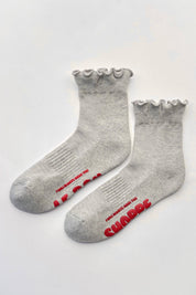 Ruffled Hugger Crew Socks  (Wholesale)