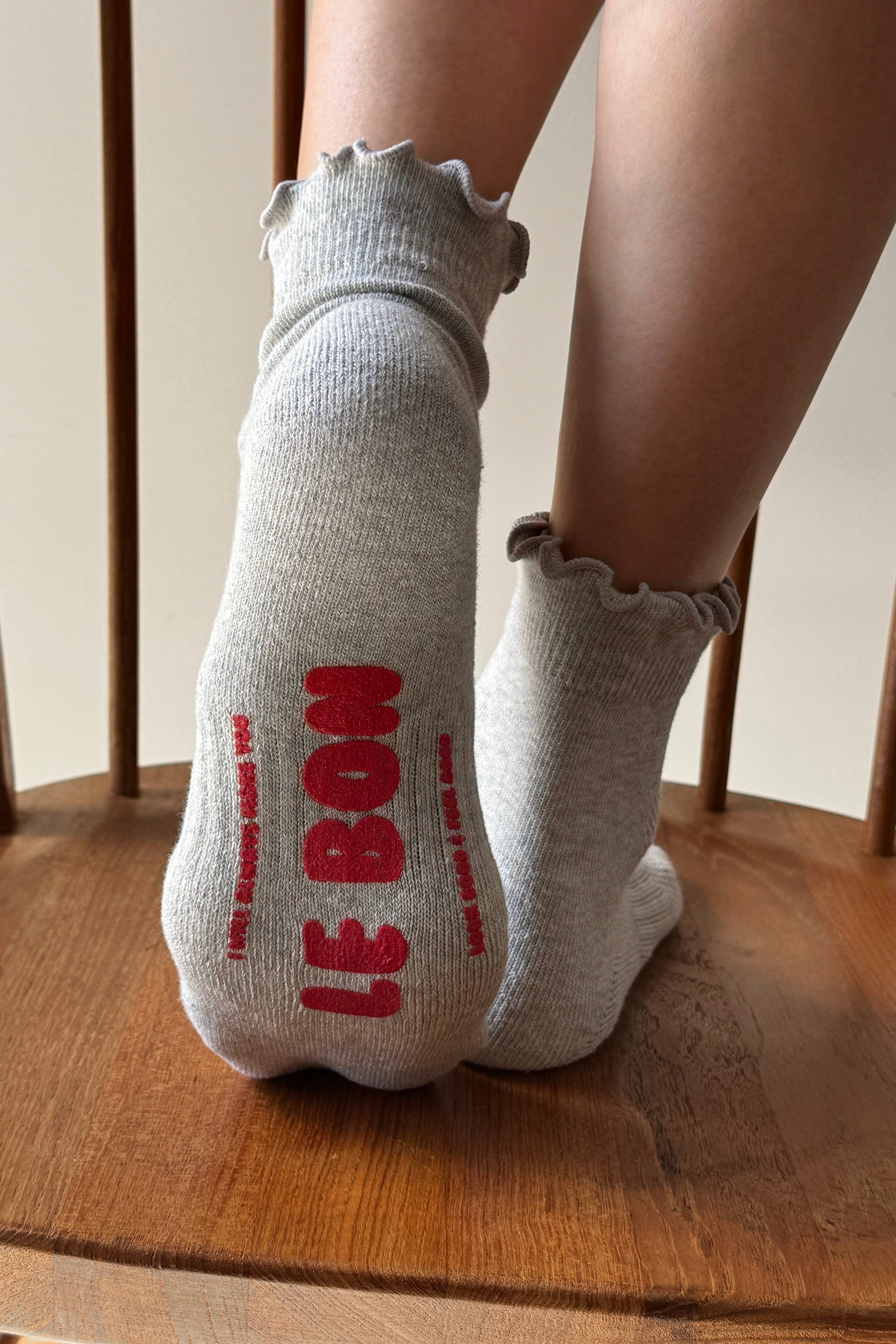 Ruffled Hugger Crew Socks  (Wholesale)