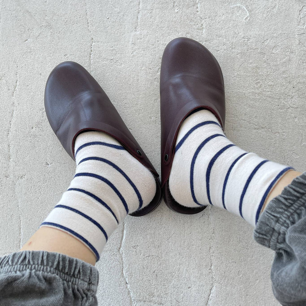 
                      
                        Striped Boyfriend Socks
                      
                    