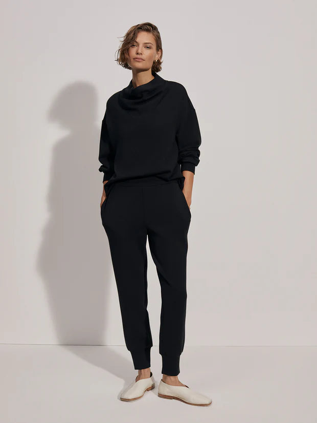 Slim Cuff Pant 27.5" in Black