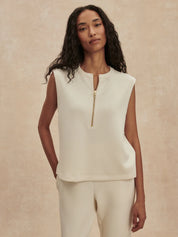 Simmons Half-Zip Tank
