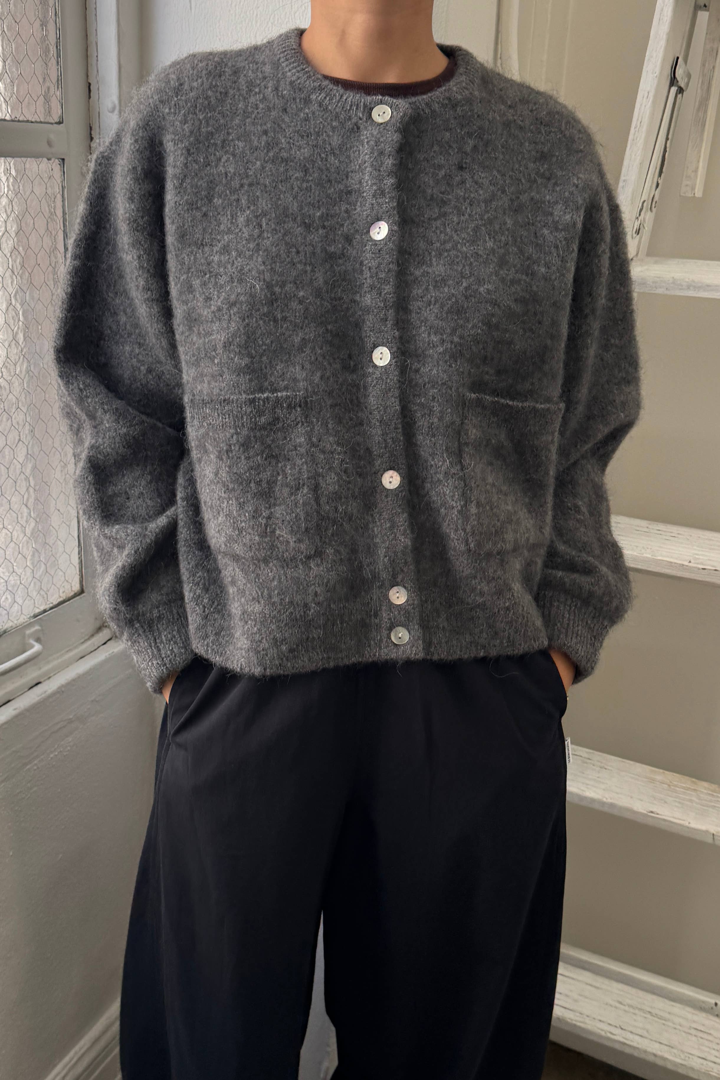 Amélie Alpaca Cardigan