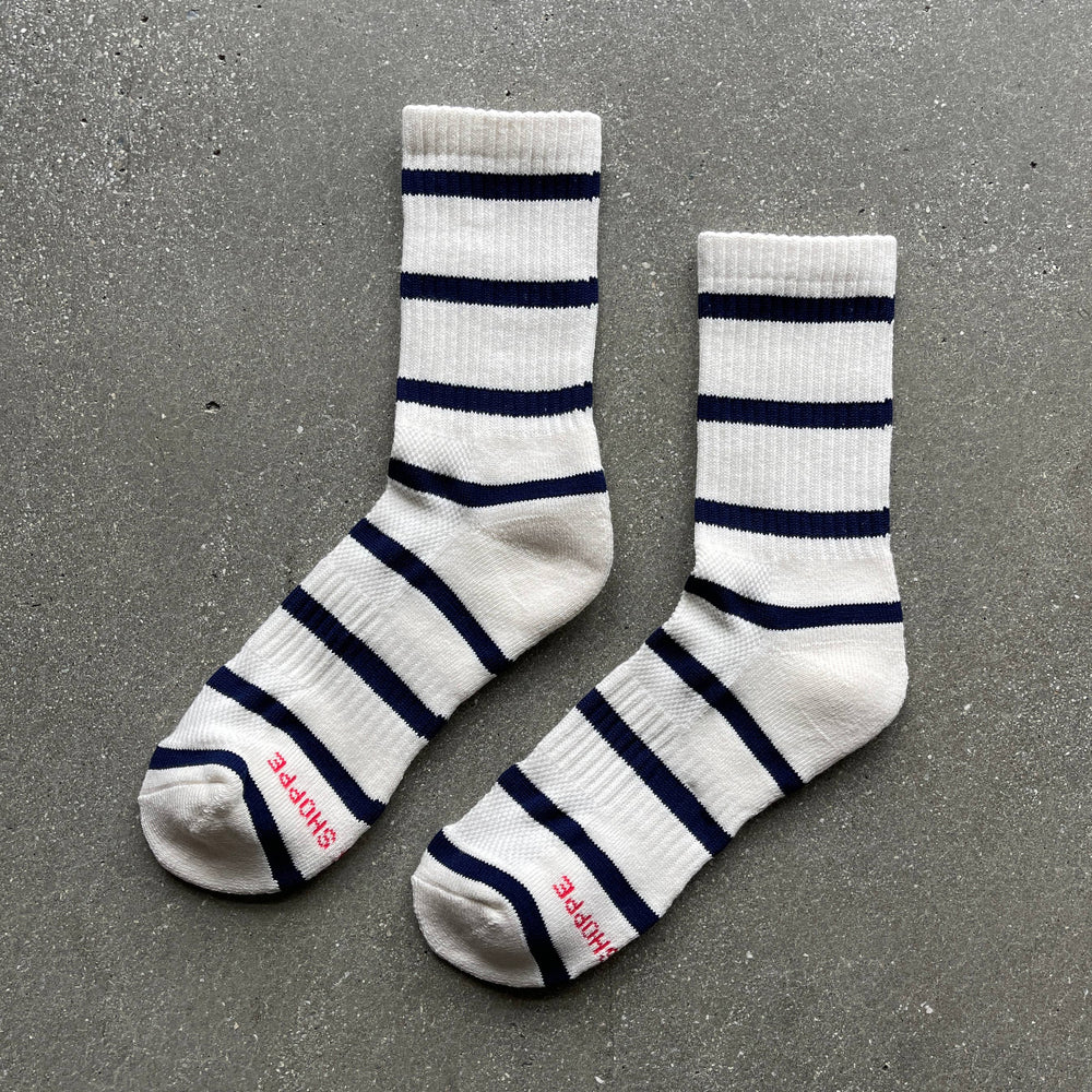 
                      
                        Striped Boyfriend Socks
                      
                    