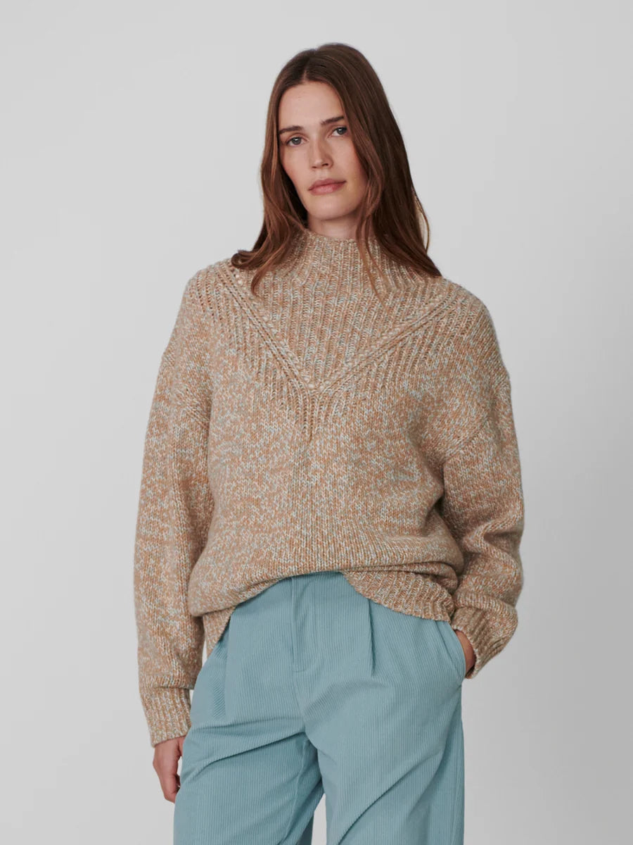 Rosalind High-Neck Sweater