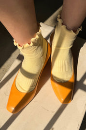 Ruffled Hugger Crew Socks  (Wholesale)