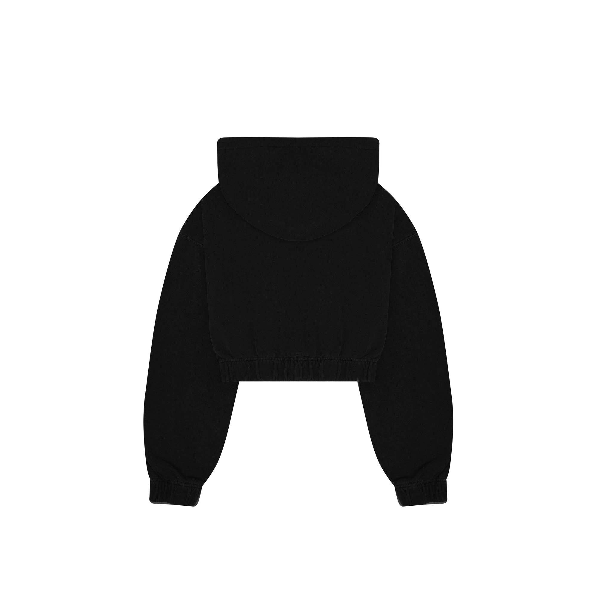 Zip Crop Sweatshirt