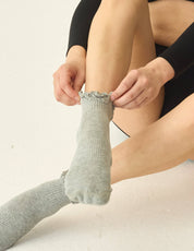 The Ruffle Grip Sock