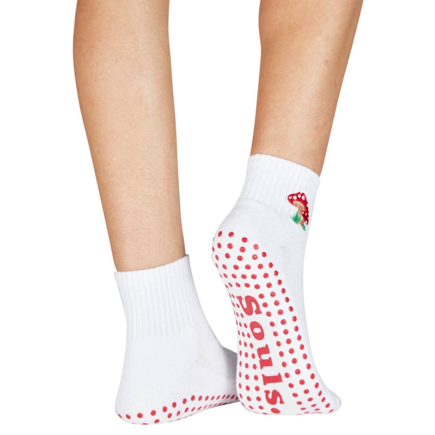 Shrooms Unisex Grip Socks