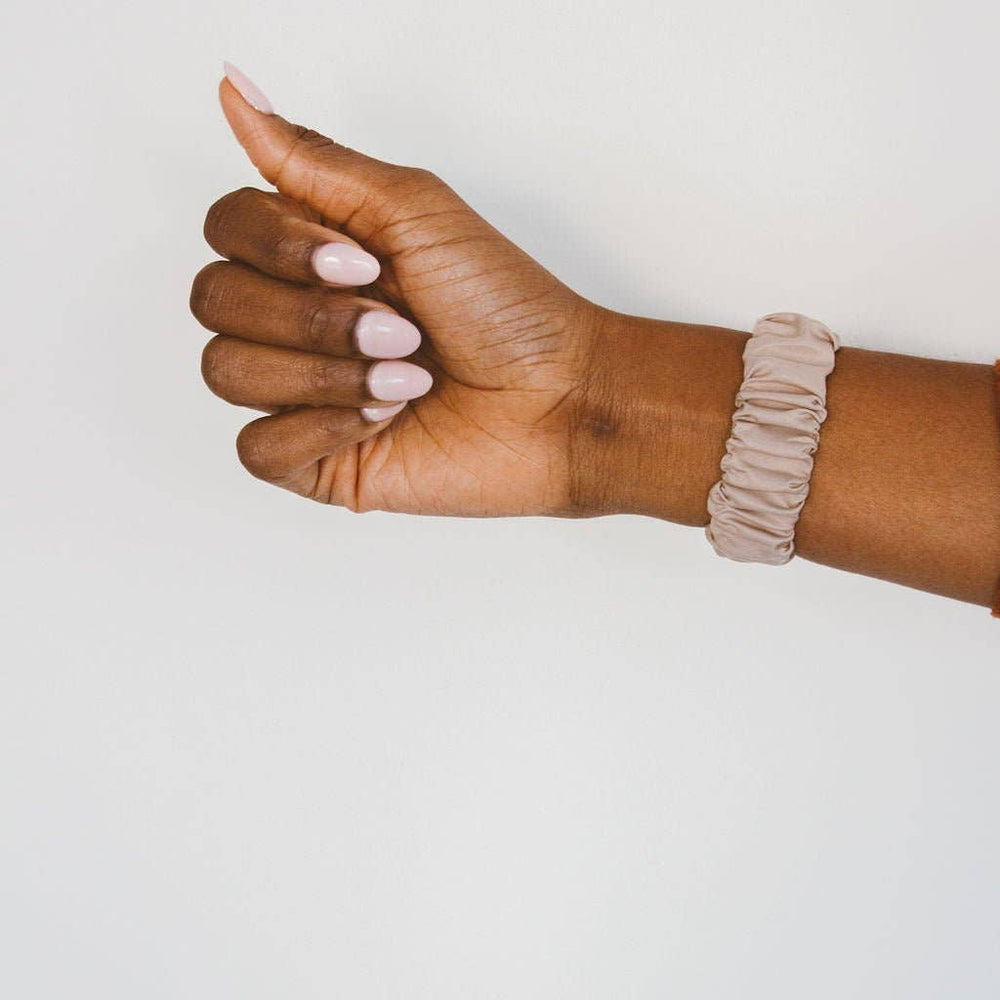 
                      
                        Silky Sand Scrunchie Band Compatible with Apple Watch
                      
                    