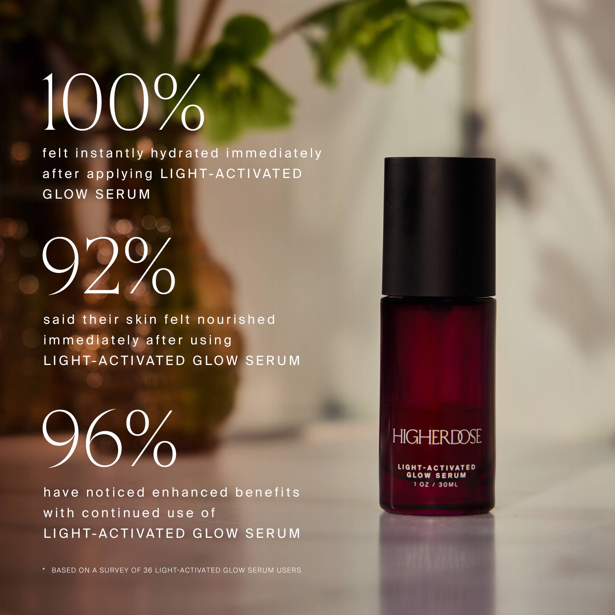 HigherDOSE Light-Activated Glow Serum