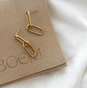 Lennox Paperclip Earrings 