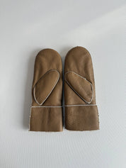 SHEARLING MITTENS
