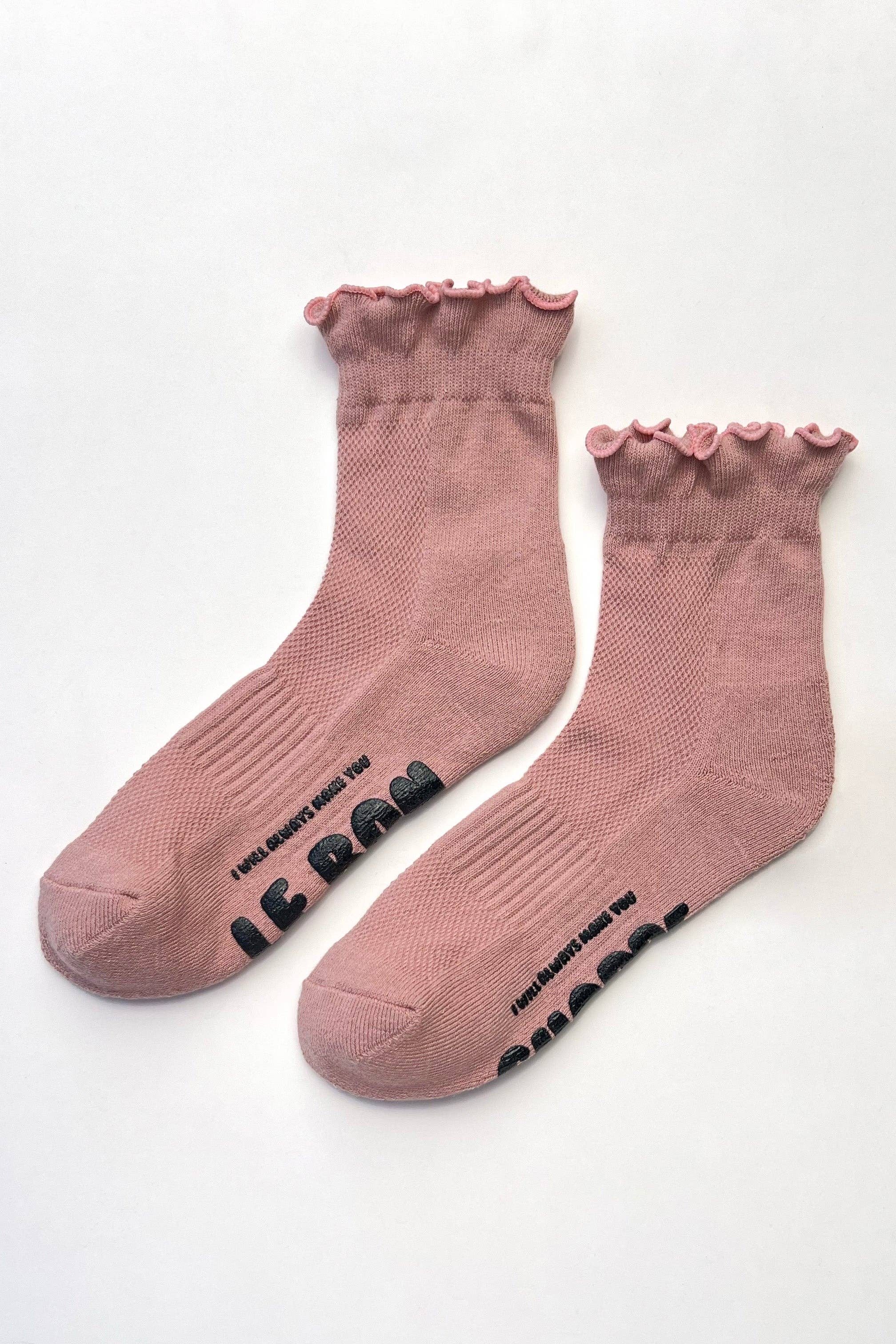 Ruffled Hugger Crew Socks  (Wholesale)