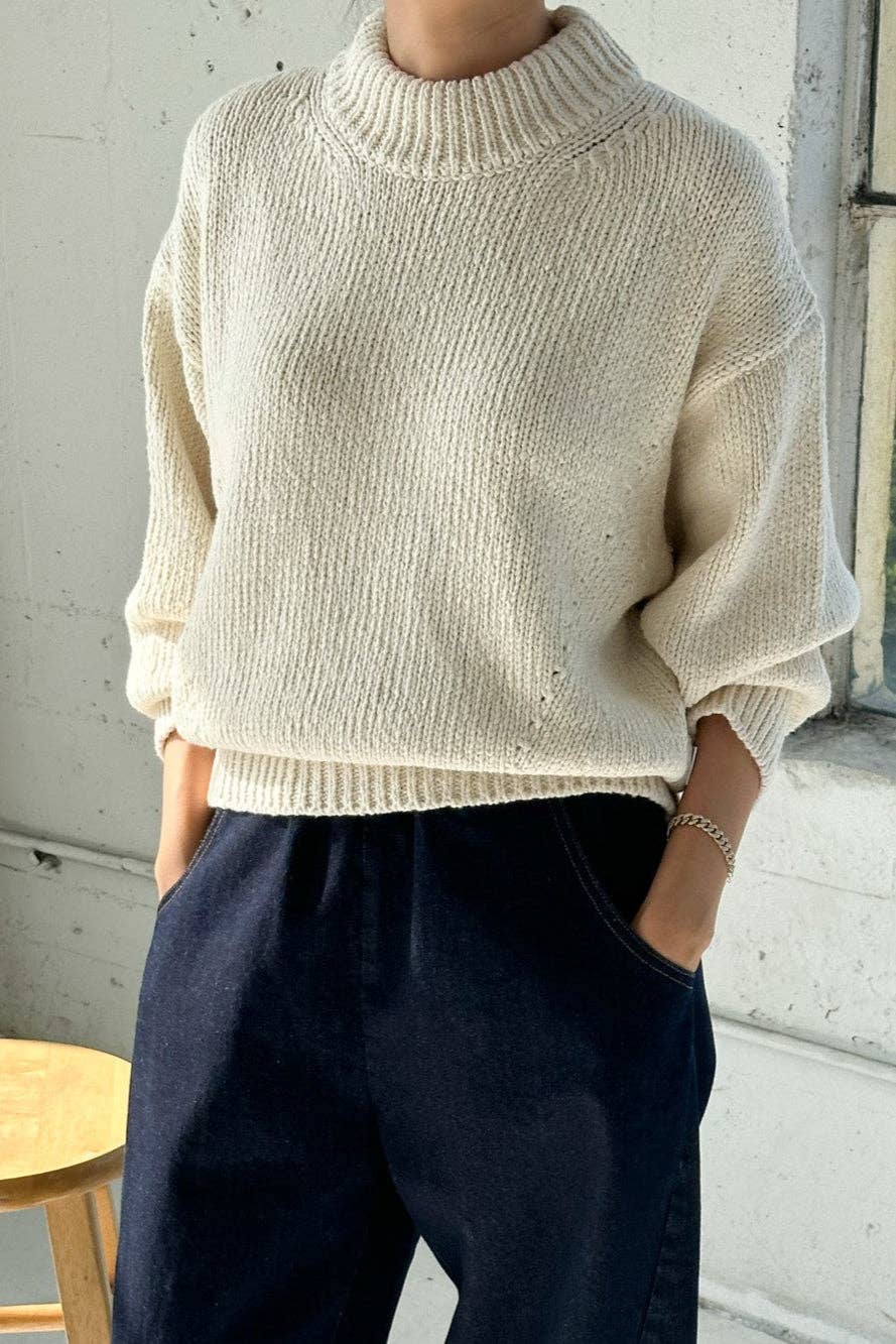 Zoe Cotton Sweater