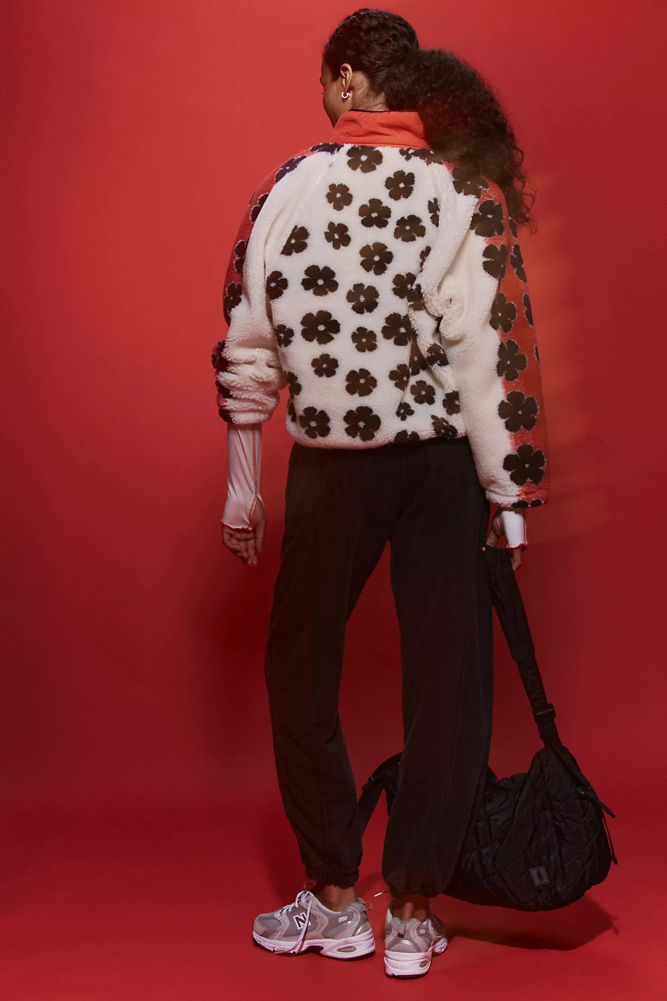 Hit the Slopes Printed Fleece Jacket