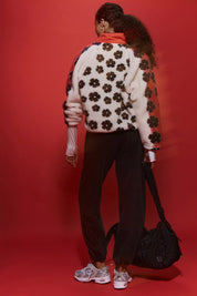 Hit the Slopes Printed Fleece Jacket