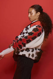 Hit the Slopes Printed Fleece Jacket