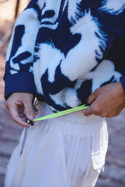 Hit The Slopes Printed Fleece Jacket