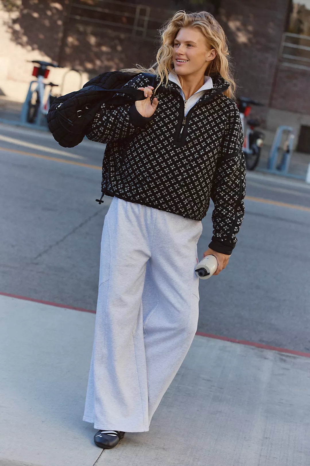 Mountain High Printed Half-Zip Fleece