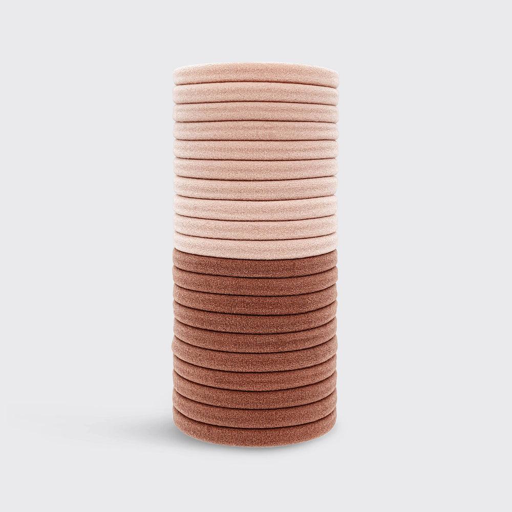 
                      
                        Eco-Friendly Nylon Elastics 20pc set - Blush
                      
                    