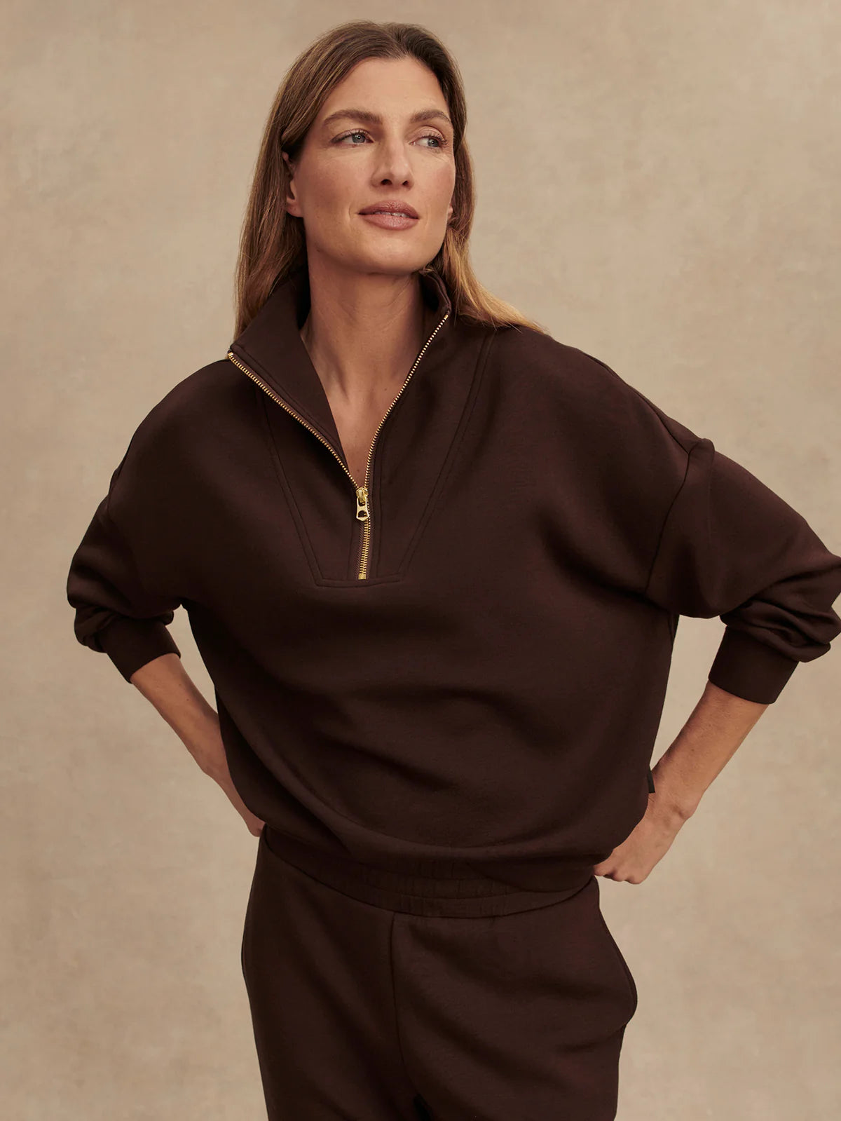 Hawley Half Zip Sweat