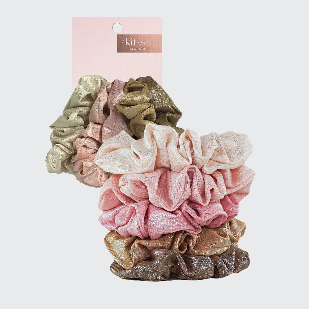 Scrunchies Metallic (Blush)