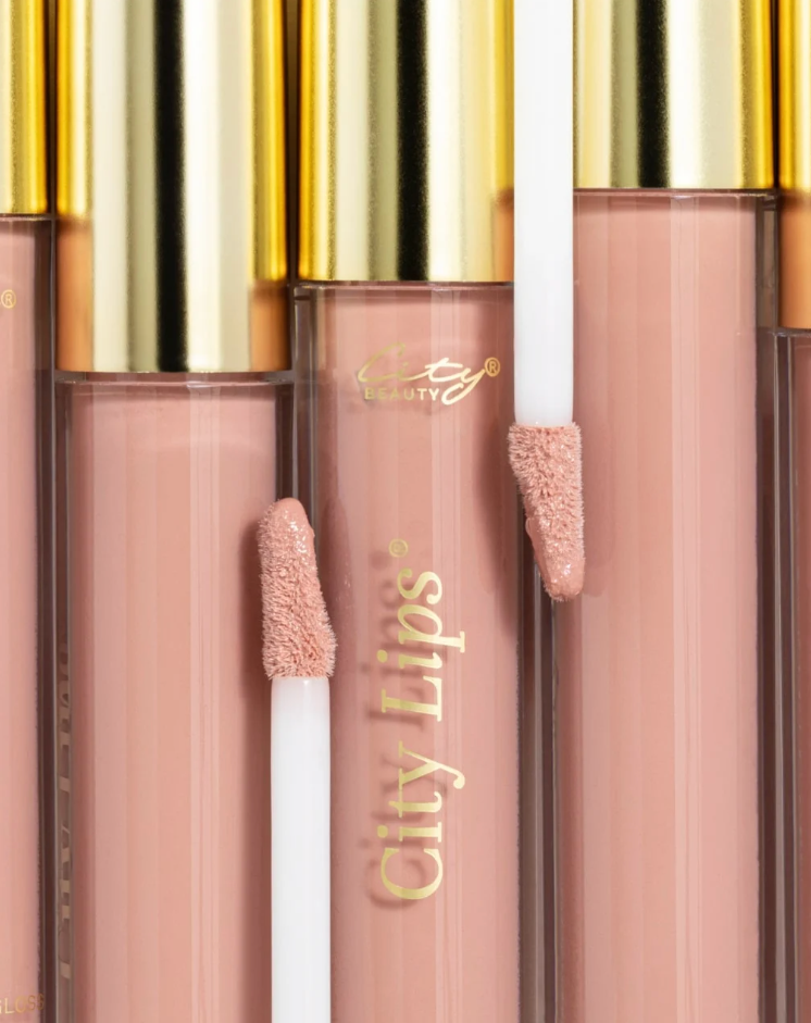 City Lips® - Plumping Lip Gloss - Pink Nude - Opaque