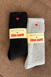 Embroidered Snow Socks