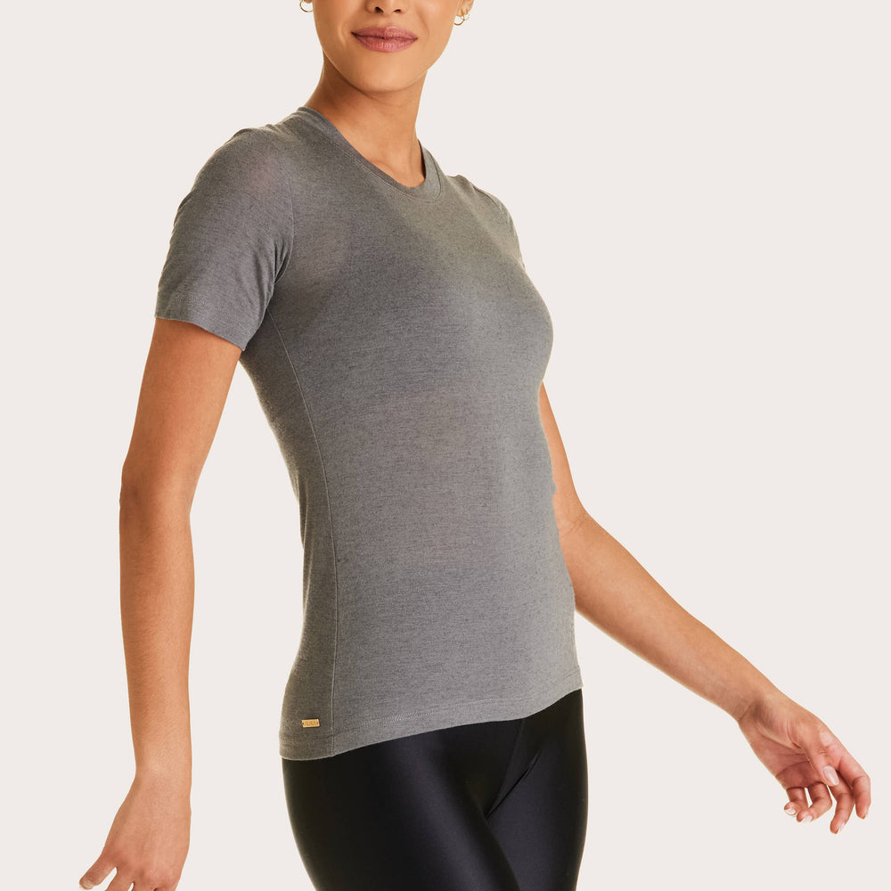 
                      
                        Washable Cashmere Tee
                      
                    