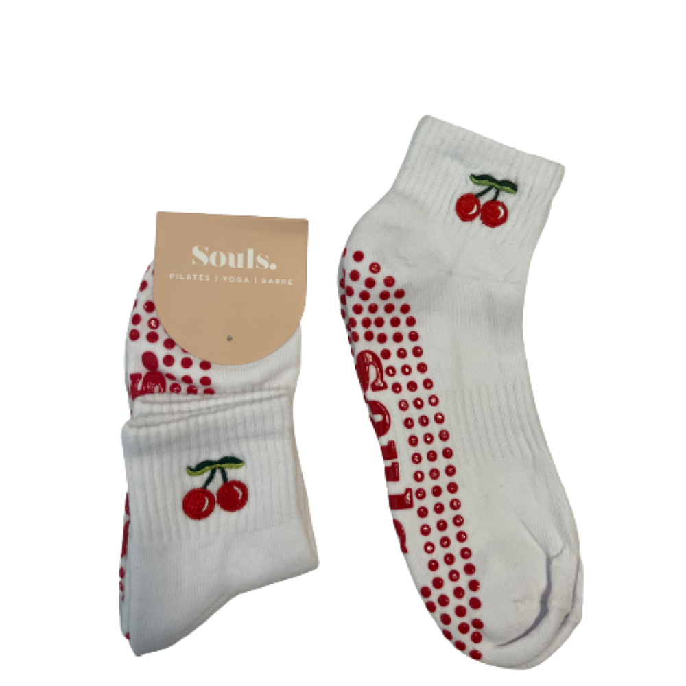 
                      
                        Very Cherry Grip Socks
                      
                    