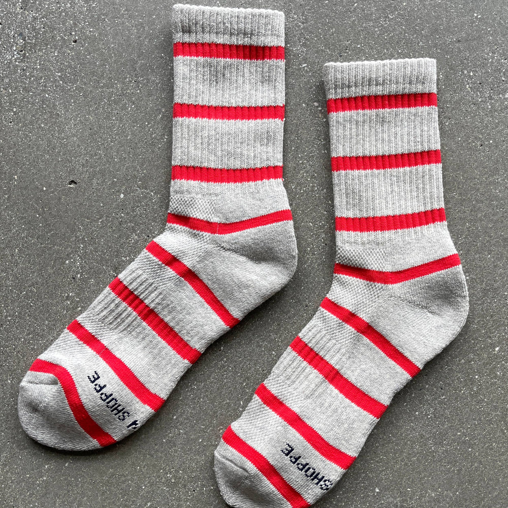 
                      
                        Striped Boyfriend Socks
                      
                    