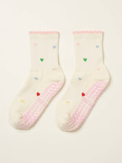 💕 Mini Heart Petal Grip Sock