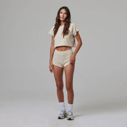 Terry Cloth Raglan Tee