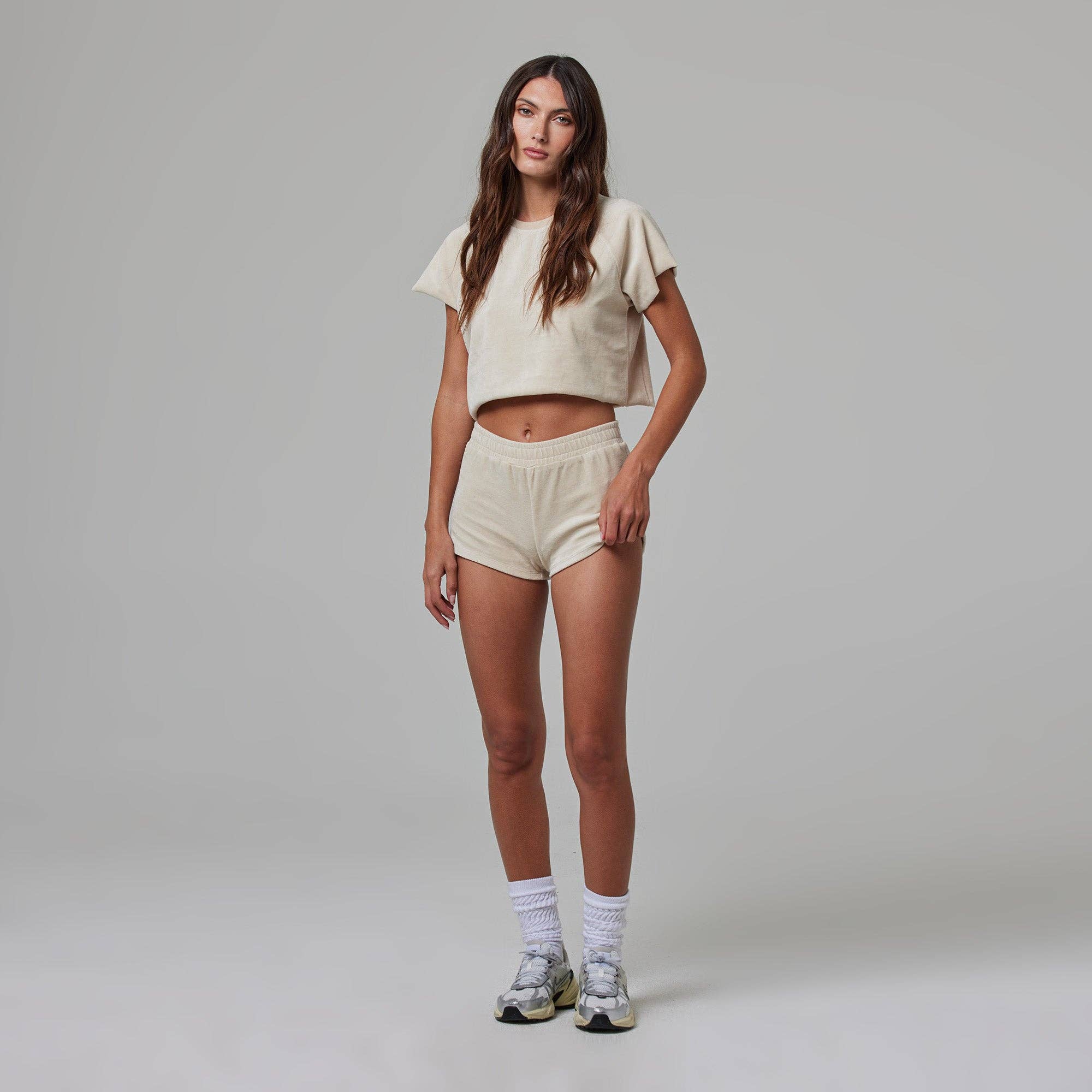 Terry Cloth Raglan Tee