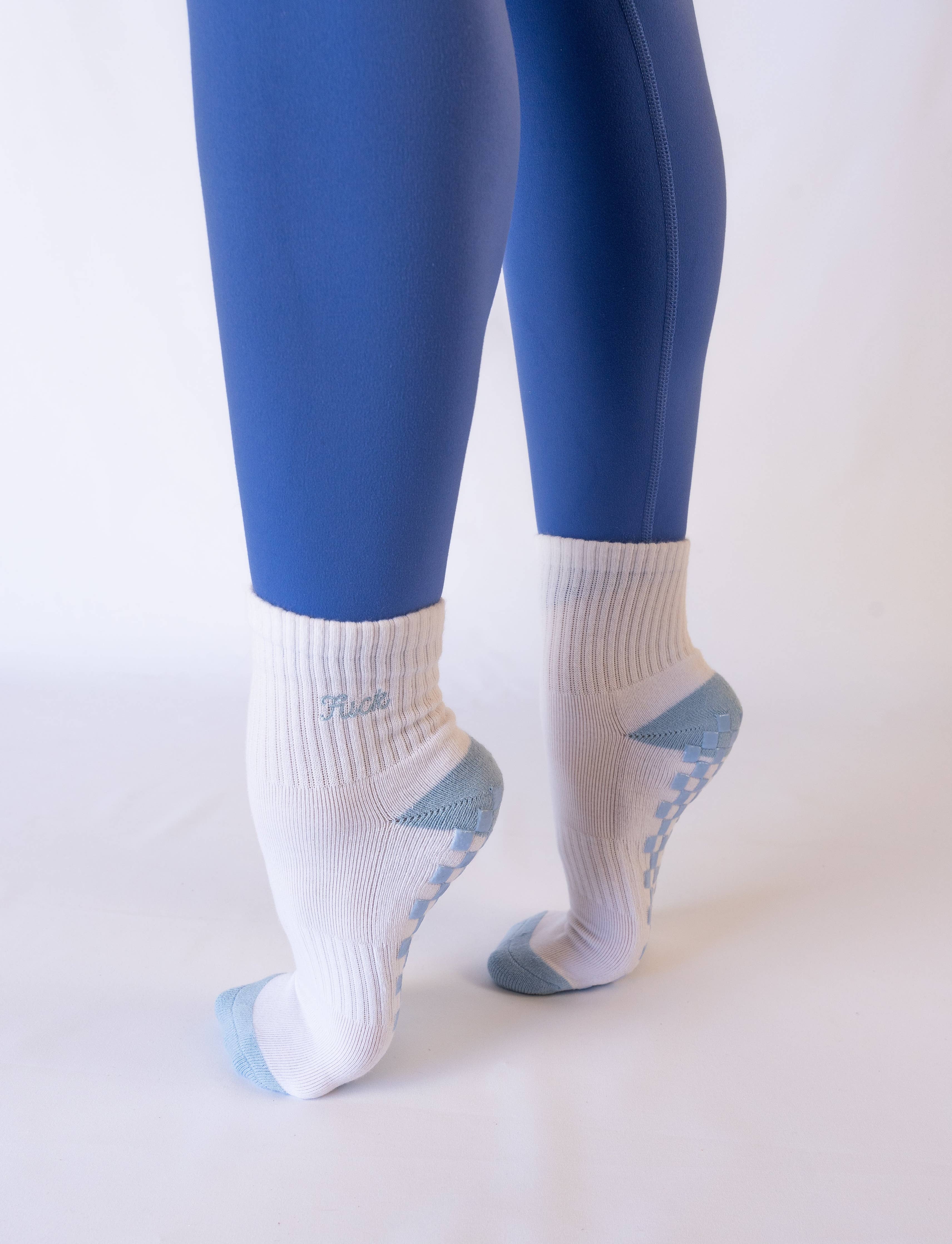 The Pardon My French Grip Sock