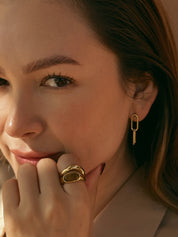 Lennox Paperclip Earrings 