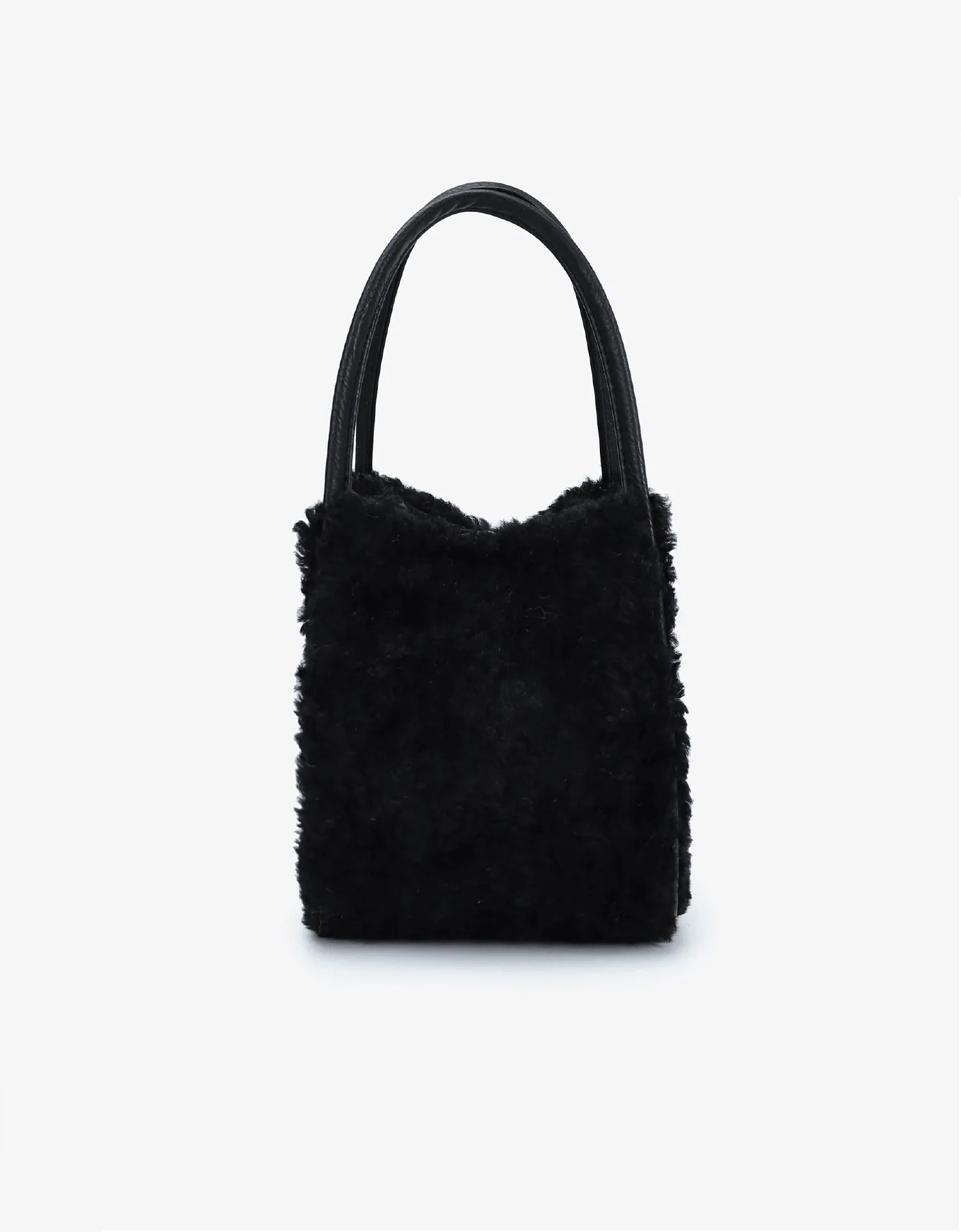 SHEARLING HOLLACE MINI TOTE