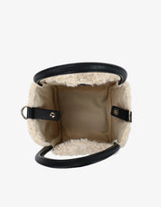 SHEARLING HOLLACE MINI TOTE