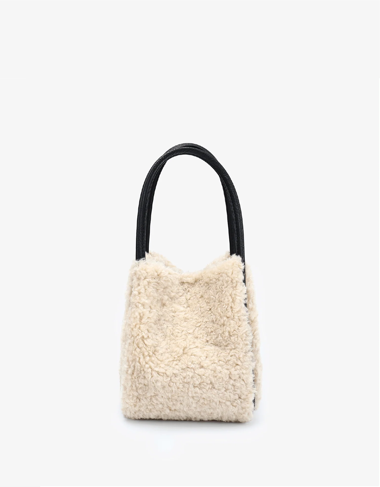 SHEARLING HOLLACE MINI TOTE